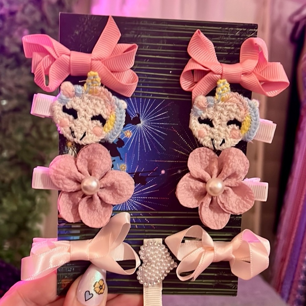 🦄🎀✨ Kawaii Mixed Set of Decorative Ribbon Bows for Hair Shoes Bag Belt Loops